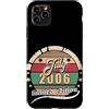 Juli 2006 Legende Männer Frauen 20. Gebu Custodia per iPhone 11 Pro Max 20 ° compleanno luglio 2006 annata 20 anni Legendary