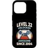 Level 22 Unlocked Awesome Since 2004 Custodia per iPhone 16 Pro Livello 22 sbloccato Fantastico dal 2004