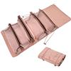 EQLEF Borsa Cosmetica, Borsa da Toilette Grande Borsa per Cosmetici Borsa da Viaggio Pieghevole Borsa da Trucco Staccabile Organizer Impermeabile