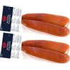 SU TIANU SARDU Bottarga di Muggine Su Tianu Sardu 230g GARANTITI - 2 confezioni da 100/130g - Lavorata a mano in Sardegna, Italia - Uova di muggine salate e essiccate - Caviale del Mediterraneo