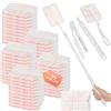 LCXCXY Kit di antipolvere 52 pezzi compatibile con per panni catturapolverer, per duster panni antipolvere assorbono efficacemente polvere, peli di animali e sporco rosa