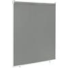 VA-Cerulean - Tenda a rullo per esterni, verticale, tenda avvolgibile per finestre, 100 x 240 cm, grigio, protezione solare, resistente alle intemperie, oscurante, per finestre e porte