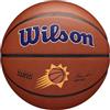 Wilson Pallone da Basket NBA Team Alliance, Con Superficie Pure Feel e Tecnologia Dual Depth, Con Maggiore Stabilità Aerea, Colore: Marrone, Taglia: 7
