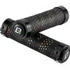 ROCKBROS Manopole MTB 22mm in PU Antiscivolo,Design Ergonomico con Anelli di Bloccaggio in Alluminio Tappi Manubri per Bici, MTB, Bici Pieghevole