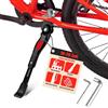 TLDNZXY Supporto per bicicletta per 18 20 pollici Supporto per bicicletta per bambini Supporto per bicicletta per bambini, regolabile in altezza di 4 cm, in lega di alluminio, supporto centrale