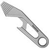 Kershaw Recap - Apribottiglie per anello portachiavi, multiutensile grigio con apribottiglie, leva e punta di cacciavite a testa piatta, dimensioni di una chiave domestica