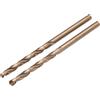 Draper Expert 08913 - Punte per trapano HSSE M35 al cobalto, 4 mm, per acciaio legato, leghe di titanio, acciaio inossidabile, acciaio temprato, ghisa e acciaio al carbonio, 2 pezzi