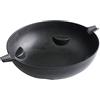 Tepro Accessorio grill tepro inserto wok in ghisa, griglia nel sistema a griglia di circa 57 cm Ø, nero