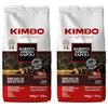 Kimbo Caffè in Grani, 500 gr Miscela Barista Espresso Napoli, Pregiati Chicchi di Arabica e Robusta, Intensità 10/13, Tostatura Scura, Ideale per Espresso, Cappuccino, Caffè Latte, Latte Macchiato