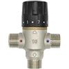 ROOwarMer Valvola miscelatrice termostatica 1/2 3/4 1 1-1/4 1-1/2 pollice per doccia lavabo bagno cucina rubinetto vasca bidet (1/2 pollice (DN15))