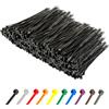 Gocableties - Fascette per Cavi in Nylon 200 mm x 2,5 mm 1000 Pezzi nere | Fascette in nylon resistenti e autobloccanti - Nere, per casa, ufficio, garage e fai da te