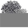 QUARKZMAN 200 Set Kit Occhielli in Metallo 5mm 3/16 Occhiello per Teloni Piccolo con Foro Rondelle per Scrapbooking Scarpe Abbigliamento Pelle Tela, Grigio