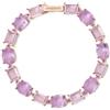 Mabina Gioielli - Bracciale Donna - Bracciale con fusion stone glass rosa - 533899-18
