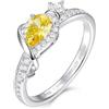 FANCIME Harry Potter x FANCIME Collaboration - Felix Felicis Ring - Yellow, Sterling Silver Ring Jewellery Gift for Women Girls Her