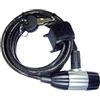 Point, Antifurto a Cavo/Spirale - 2 Chiavi - Kabelschloss, Nero (Schwarz), 181 cm