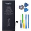 Smartex® Black Label Batteria compatibile con iPhone XR + Strumenti - Capacità 2942 mAh | Anno 2023 | 2 Anni di Garanzia