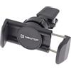 N NEWTOP Supporto ST14 Pinza Nero Porta Telefono Bocchette Aria Macchina Chiusura Sicura da Auto Camper Camion Stand Reggi Universale per Cellulare Smartphone Telefono GPS Navigatore