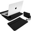 MiRowy 13-14 Pollici Custodia per PC Portatili, con Funzione Supporto Borse Cover, per MacBook Pro 14 (M5~M1, Pro/Max), MacBook Air/Neo 13/13,6 (M5~M2), iPad Air/Pro, Surface (13-14 | Nero)