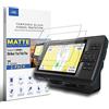 INNOSURE [2-PACK] Pellicola protettiva in vetro temperato per Garmin Striker Vivid 7cv/7dv/7sv GPS Fishfinder 7 pollici touchscreen antiriflesso (opaco)