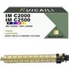 RUICAILI IMC2000 IMC2500 Cartucce Toner di Ricambio per Stampante 842307 842308 842309 Ricoh 842310 Funziona con IM C2000 IM C2500 (1, Giallo)