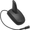 FanPaYY Antenna a pinna di squalo Antenna radio del segnale del tetto dell'auto per GOLF PASSAT Jetta TOURAN POLO Skoda Seat