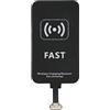 VBESTLIFE Ricevitore di Ricarica Wireless di Tipo C, Chip Ricevitore di Ricarica Wireless Sottile Universale da 10 W USB C, per Tutti i Dispositivi Android di Tipo C