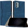 JayModCase Custodia per Motorola Moto G22,Flip Custodia Portafoglio Caso Libro con Magnetica | porta carte di credito | Supporto Stand - Blu