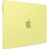 MOSISO Custodia Compatibile con MacBook Neo 13 Cover A18 Pro 2026,Case Ultra Sottile,Precision Color & Anti-Impronta per MacBook Neo 13'' Cover A3404, Giallo Agrume Chiaro