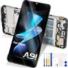Reparo Schermo LCD per Oppo A91 CPH2001 CPH2021 / per Oppo Reno3 CPH2043 Display Sostituzione Digitizer Assembly Vetro di Ricambio Touch Screen con Strumenti (con Cornice)