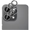 GIOPUEY 2 Pezzi Pellicola Fotocamera Compatibile con Oppo Reno 14 PRO, [Protezione Completa][Doppia Protezione] Metallo + Vetro Temperato, Protezione Fotocamera - Silver