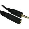 ALIDA SYSTEMS 5m 3.5mm Cavo Prolunga Jack - Qualità Superiore/Placcato in Oro 24 Carati/Audio/Stereo/Maschio a Femmina