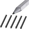 SUEEWE [5 Pezzi] Originale Punte di Ricambio per Microsoft Surface Pen, Originale (HB) Alta Sensibilità e Penna di Controllo Preciso Ultra Resistenti per Surface Pen (Modello 17760) e Surface Pro 4 Pen, Nero