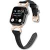 WoPail Cinturino per Apple Watch Series 12,11,41mm 42mm 40mm 38mm, Donna | per iWatch Series 12/11/10 42mm/9/8/7/6/5/4/3/2/1/SE 3/2/1 , Cinturino di Ricambio Metallo Acciaio Inossidabile
