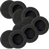 Callez Cuscinetti Cuffie di Ricambio Imbottiture Auricolari Copri Schiuma Compatibile con Plantronics HW520 Blackwire 3210 3220 3225 3320 3325 Compatibile con Jabra Biz 1500 2300 2400 620 920 930 (10 Pezzi)