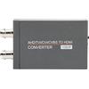 Goshyda Adattatore Convertitore AHD TVI CVI CVBS a HDMI, Full HD 720P 1080P 3MP 4MP 5MP 8MP, Connettore Video da BNC a HD, Splitter per Monitor HDTV DVR