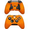 kwmobile Custodia flessibile in silicone compatibile con SCUF VALOR PRO - Cover protettiva per console portatile - arancione