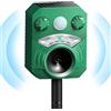 auvstar Repellente per Gatti,Dissuasori per Piccioni,Ultrasuoni Dissuasore per gatti Solare con Flash,Ultrasound Repellente per Animali, IP44 Impermeabile per Cani, Uccelli, Topi, Volpi