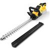 Roadtime Tagliasiepi a batteria compatibile con batteria Dewalt da 20 V (senza batteria), 3000 rpm, forbici elettriche senza spazzole con lama da 52 cm e testa girevole a 180°