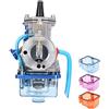JFG RACING Carburatore Pwk 34 MM Universale Moto Jet di Potere Carburatore Sostituire Per 125cc A 250cc Motore Dirt Pit Bike Motocross Moto Scooter ATV Quad Pwk 34MM Carb