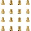 ACONDE 16 pezzi di ugelli per carburatore, ugelli principali M6 con scatola di conservazione, per moto, scooter, ciclomotore, 55-130
