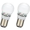 SOFOC P21/5W 1157 BAY15D A25 Lampada LED Rosso Luce Posteriore/Freno Combinata Abbagliante/Anabbagliante Posizione Auto 6V 12V 24V 6-30V AC/DC Compatibile 2Pcs