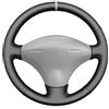 MEWANT Coprivolante Auto in Pelle Sintetica per Toyota Yaris (Yaris Verso) 1999-2005 / Vitz / Probox 2002-2014 / Sienta 2003-2013 / Succeed 2002-2014 / Echo / Porte 2004-2012