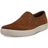 ECCO Men's Soft 7 Woven Slip On 2.0 Sneaker, Camel Nubuck, 11-11.5