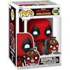 Funko Pop! & Buddy: Deadpool & Wolverine - Deadpool with Headpool - Figura in Vinile da Collezione - Idea Regalo - Merchandising Ufficiale - Giocattoli per Bambini e Adulti - Movies Fans
