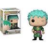 Funko Pop! Animation: One Piece : Roronoa Zoro- Figura in Vinile da Collezione - Idea Regalo - Merchandising Ufficiale - Giocattoli per Bambini e Adulti - Anime Fans