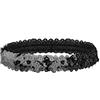 W WIDMANN MILANO Party Fashion - Cerchietto con paillettes per donna, anni '20, Charleston, accessorio carnevale