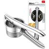IPEA Schiacciapatate Professionale in Acciaio Inox per Schiacciare Patate, Verdura e Frutta - DESIGN MODERNO - Impugnatura Ergonimica - Utensile da Cucina per Purè - Pressa di Ortaggi e Carote