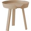 Muuto - Tavolino Around - Legno naturale - Rovere - Designer Thomas Bentzen