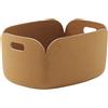 Muuto - Cestino Restore - Arancione - Feltro riciclato - Designer Mika Tolvanen