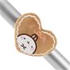 NICI MagNICI MOLANG Cuore Pan di Zenzero 8 cm - Peluche con Magnete, Aderisce a Superfici Metalliche, Idea Regalo | 63295
